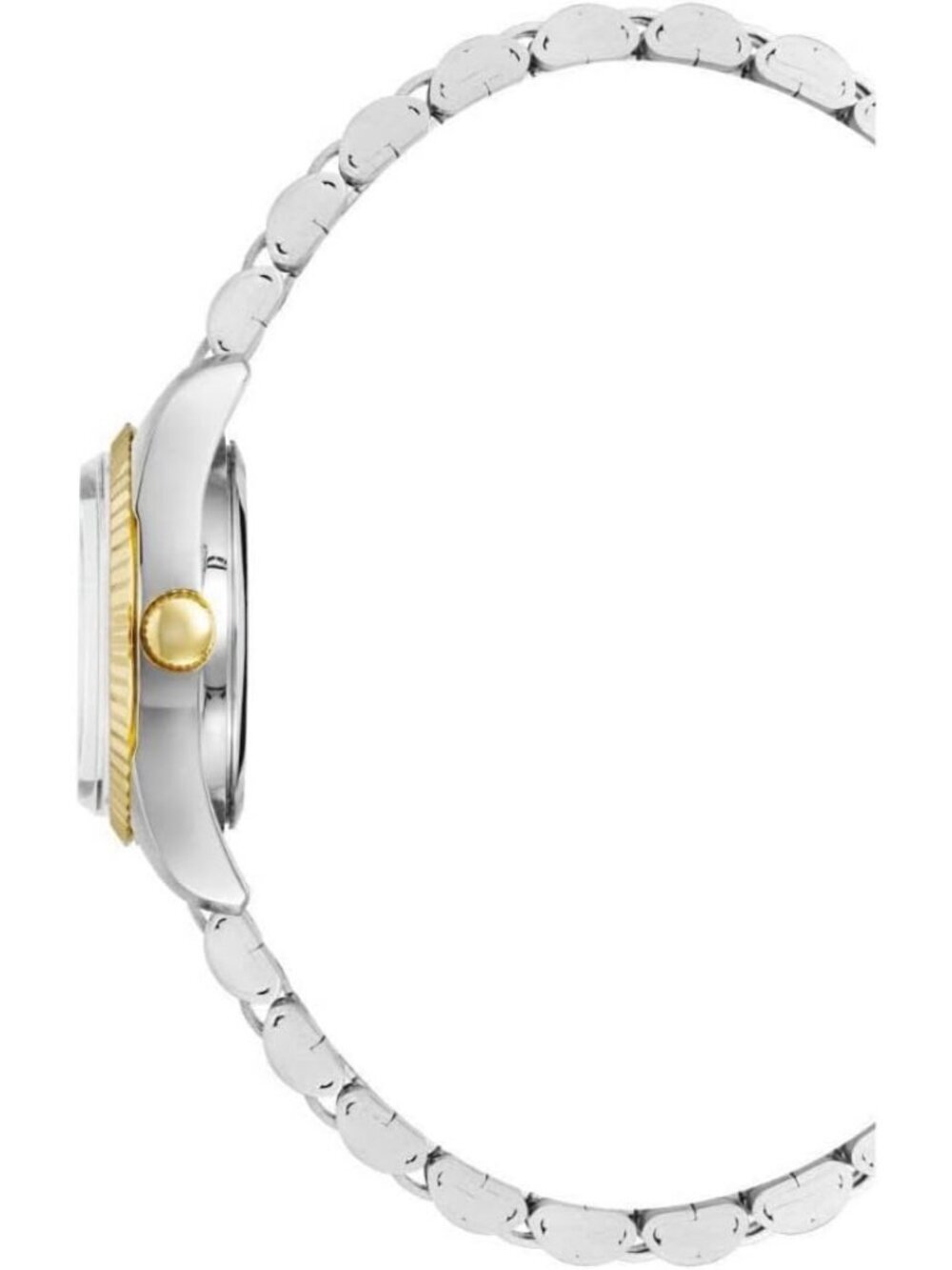 Armitron Women's Gold Blue Genuine Crystal Accented Bracelet Round Luxury Watch - Picture 2 of 6